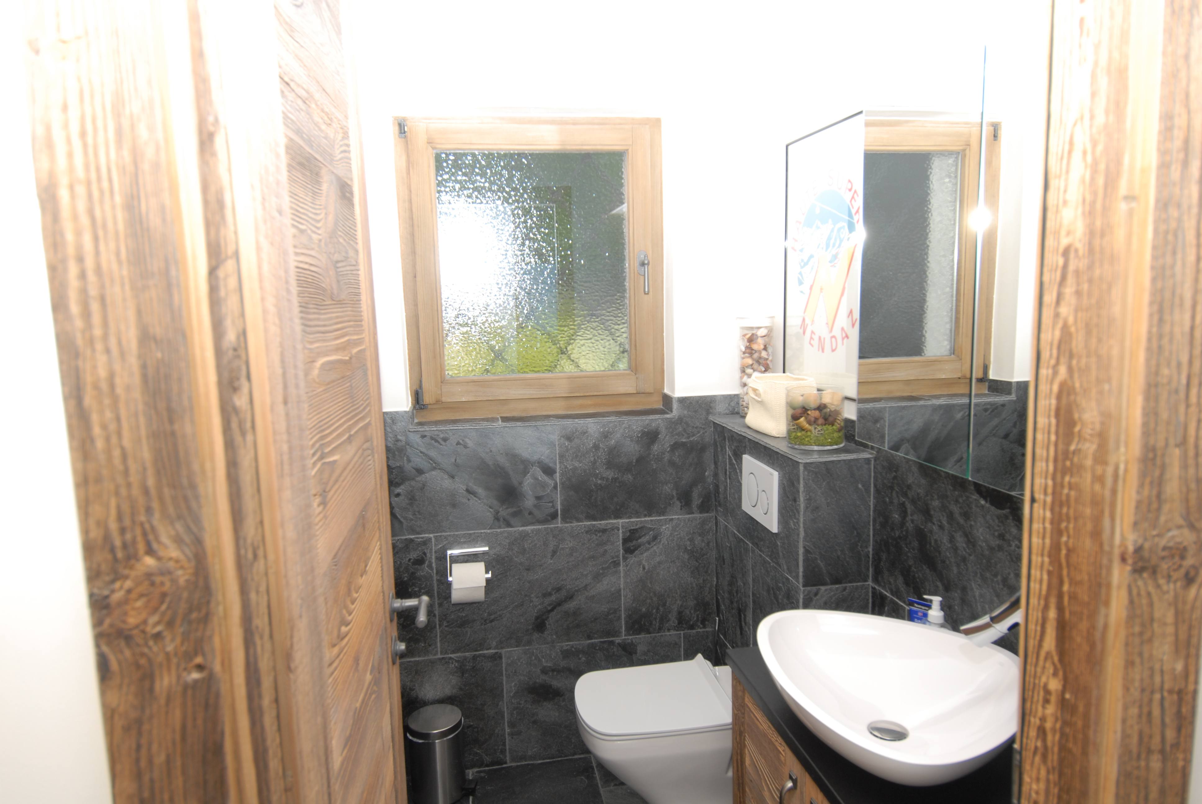 Separate guest WC