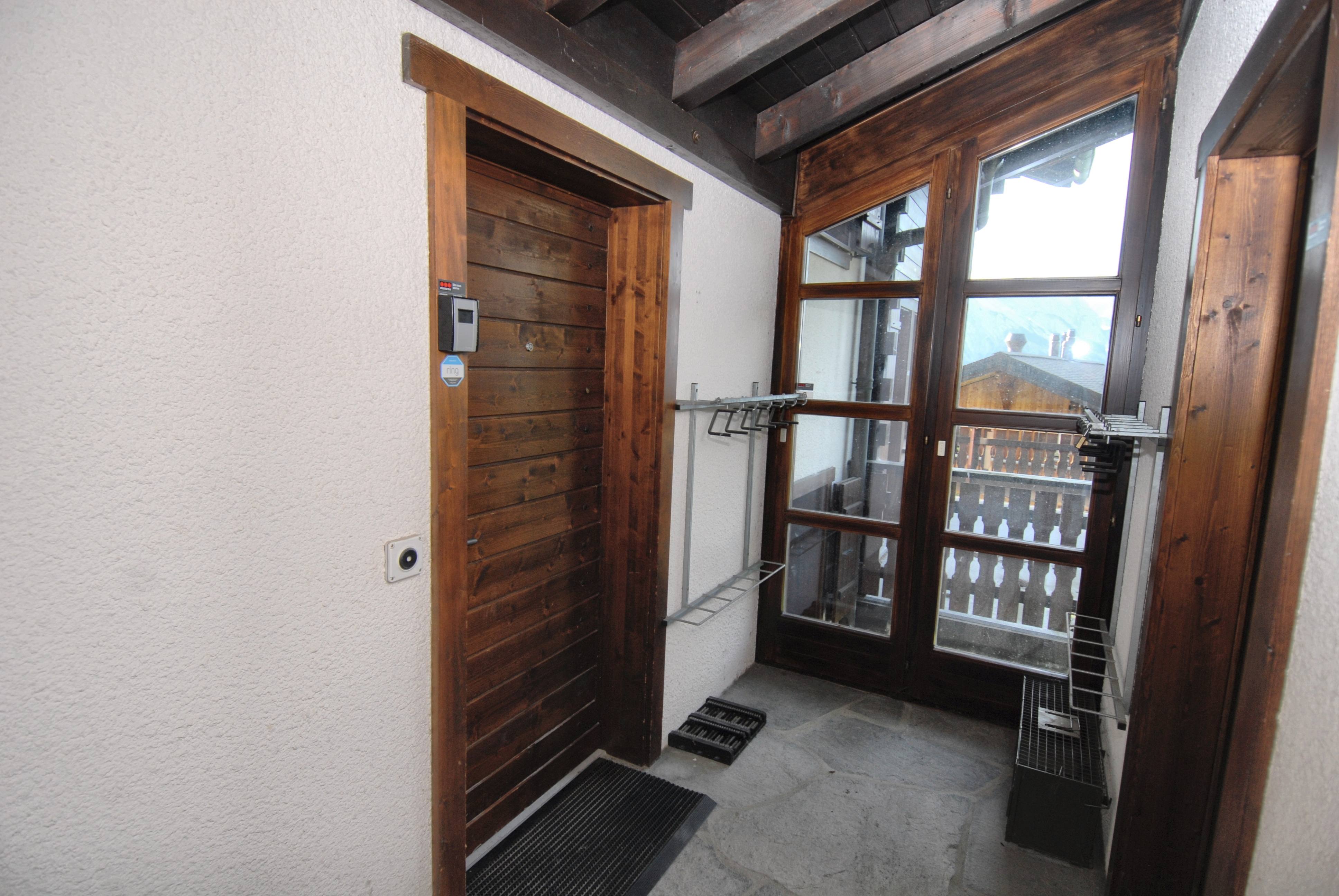 The entrance